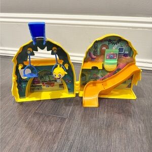 WowWee Baby Shark’s Big Show! Yellow and Blue Playset with Slide and Swing Kids
